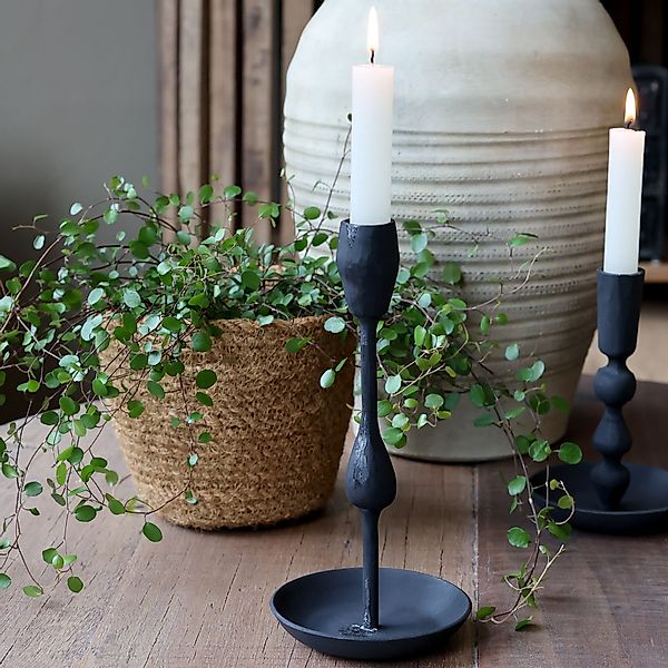 Chic Antique Kerzenständer Kerzenständer Kerzenhalter H21/D9,5 günstig online kaufen