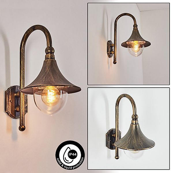 hofstein Außen-Wandleuchte »Paraolo« Außenwandlampe abwärts in günstig online kaufen