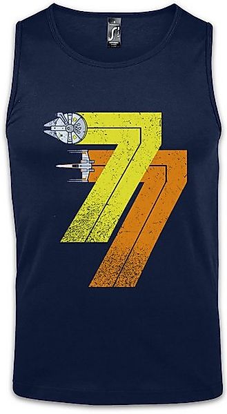 Urban Backwoods Tanktop Vintage Rebel Born 77 Ärmelloses T-Shirt Shirt Star günstig online kaufen