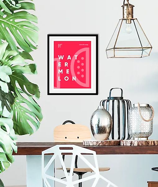queence Bild »Watermelon«, Obst-Obst Bilder-Essen-Lebensmittel-Art-Kunst-Sc günstig online kaufen