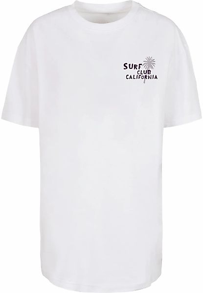Merchcode T-Shirt "Merchcode Ladies Surf Club California Oversized Tee" 1 S günstig online kaufen