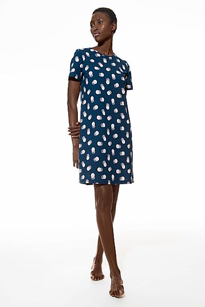 Mey Nachthemd "Scribbled Dots" Ohne Taschen Farbiger Punkteprint günstig online kaufen