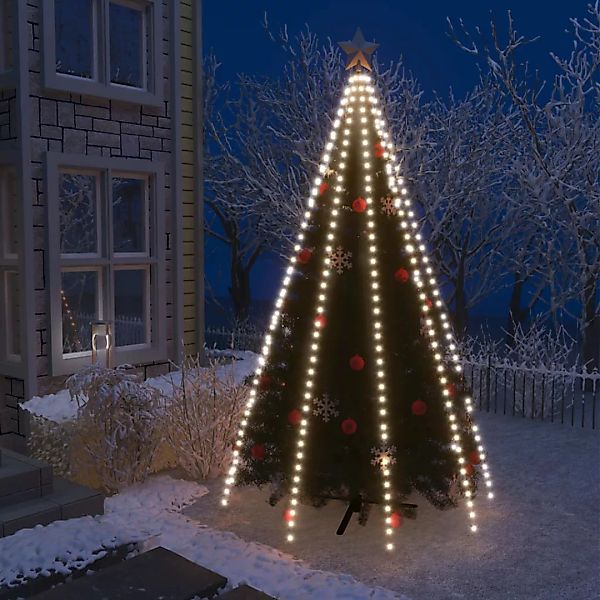 Weihnachtsbaum-lichternetz Mit 400 Leds Kaltweiß 400 Cm günstig online kaufen