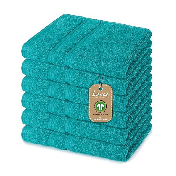 Lavea Handtuch Set Bio-Baumwoll Serie Bali, günstig online kaufen