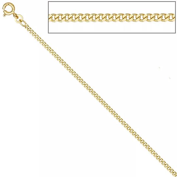SIGO Panzerkette 333 Gelbgold 2,1 mm 70 cm Gold Kette Halskette Goldkette F günstig online kaufen