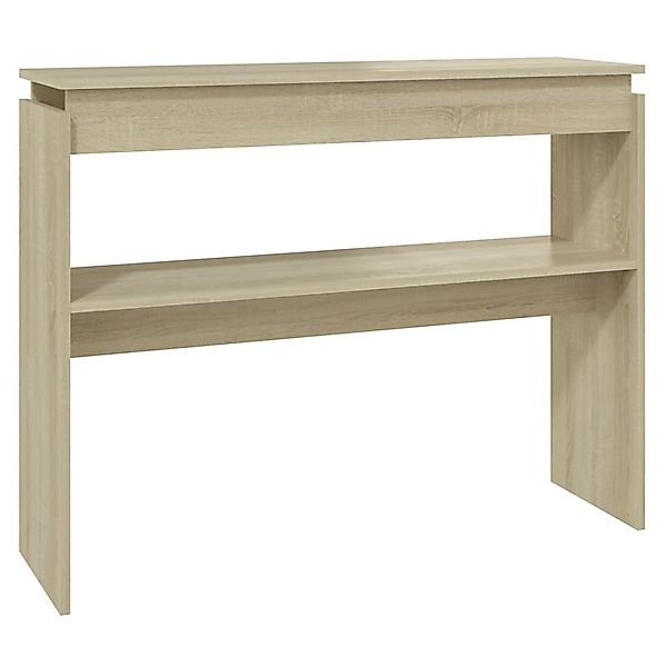vidaXL Beistelltisch Konsolentisch Sonoma-Eiche 102x30x80 cm günstig online kaufen