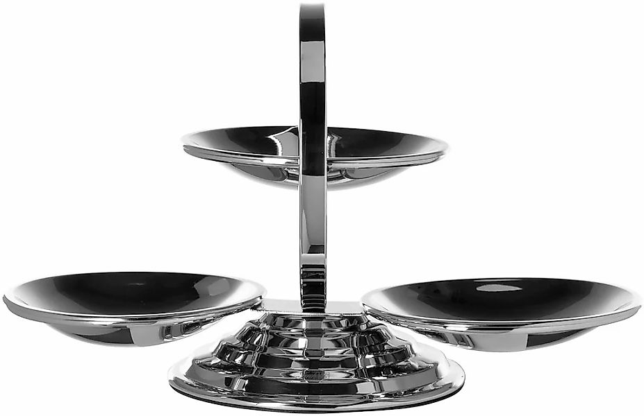 Fink Etagere "SERVO" aus Edelstahl, mit 3 Schälchen, Höhe ca. 31,5 cm günstig online kaufen