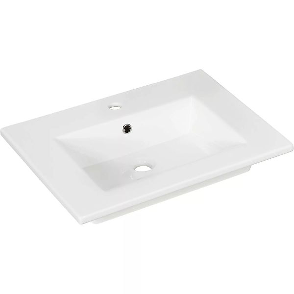 Fackelmann Handwaschbecken B.Perfect 62 cm Weiß günstig online kaufen
