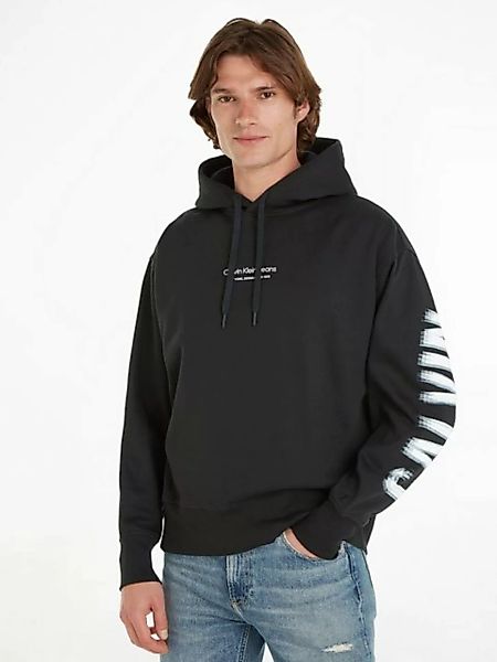 Calvin Klein Jeans Kapuzensweatshirt ILLUSION LOGO HOODIE günstig online kaufen