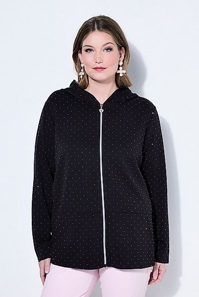 MIAMODA Sweatjacke Sweatjacke Loose Fit Kapuze Zipper günstig online kaufen