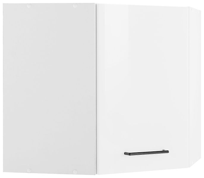 KOCHSTATION Eckhängeschrank "KS-Tulsa", 60 cm breit, 1 Tür, schwarzer Metal günstig online kaufen