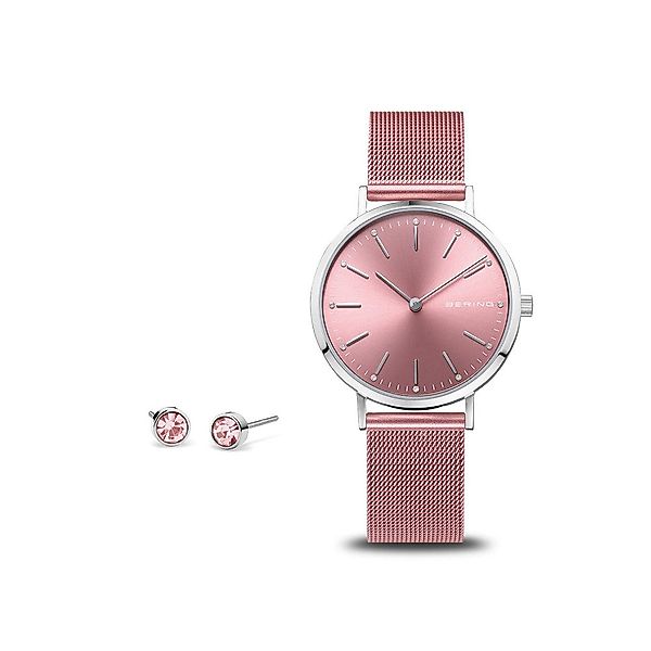 Bering Quarzuhr Bering Charity silber glänzend günstig online kaufen