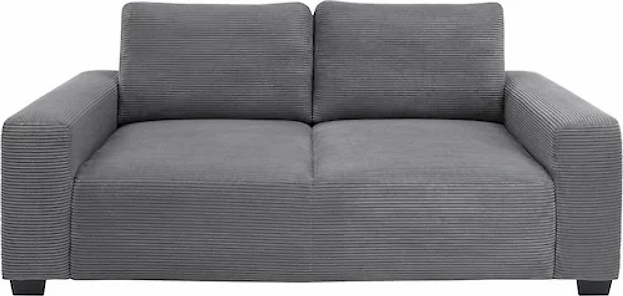 ED EXCITING DESIGN 2-Sitzer »Elba«, Big-Sofa mit 2 Rückenkissen günstig online kaufen