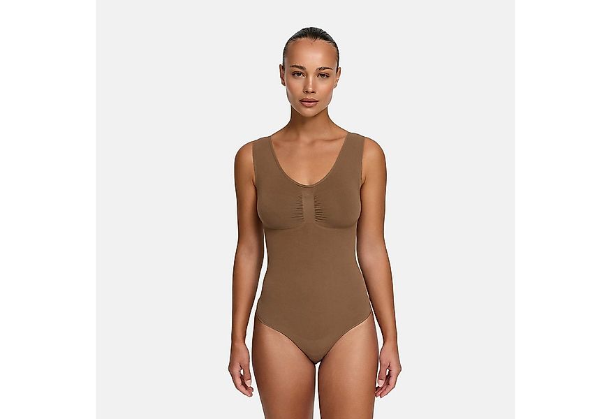 Creamy Fabrics Miederbody Tank Bodysuit Sculpting Shapewear mit String (2)- günstig online kaufen
