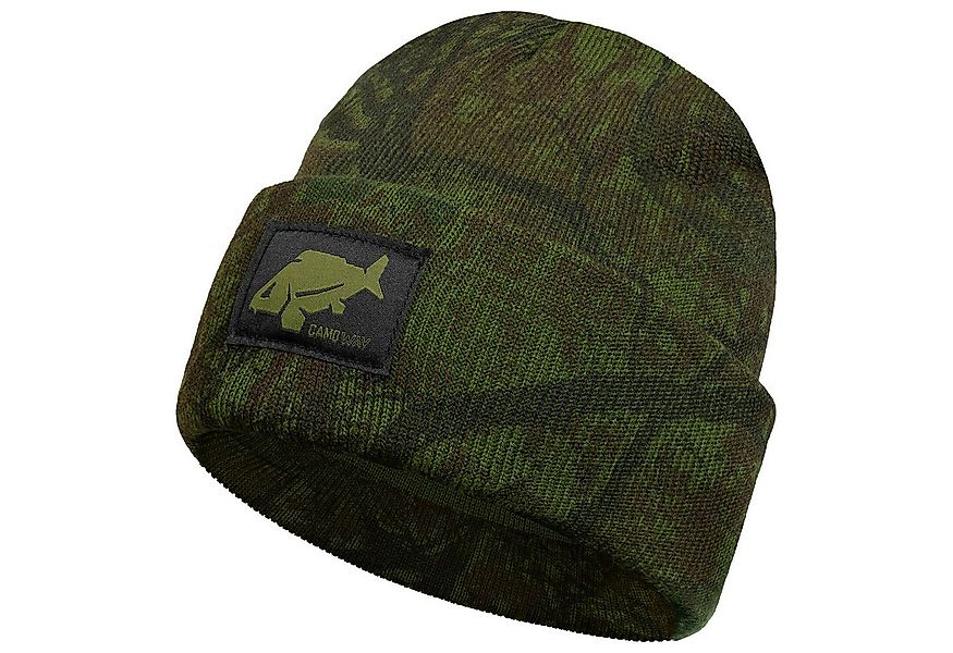 Delphin.sk Beanie Delphin Beanie Strickmütze Outline Grün Camo Herren günstig online kaufen