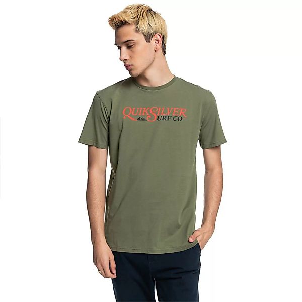Quiksilver Denial Twist Kurzärmeliges T-shirt S Four Leaf Clover günstig online kaufen