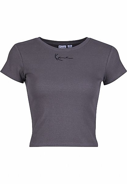 Karl Kani Kurzarmshirt "Karl Kani Damen KW233-032-2 KK Small Signature Tigh günstig online kaufen