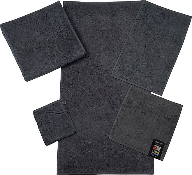 ROSS Gästehandtuch Cashmere feeling, Frottier (Packung, günstig online kaufen