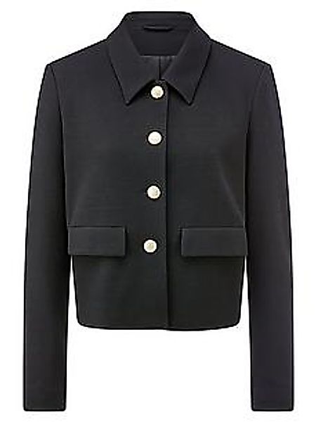 Jersey-Jacke Peter Hahn schwarz günstig online kaufen