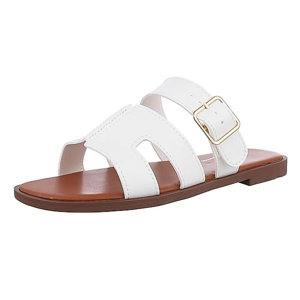 Ital-Design Bequeme Sandalen für Sommerabenteuer und Alltagslook Pantolette günstig online kaufen