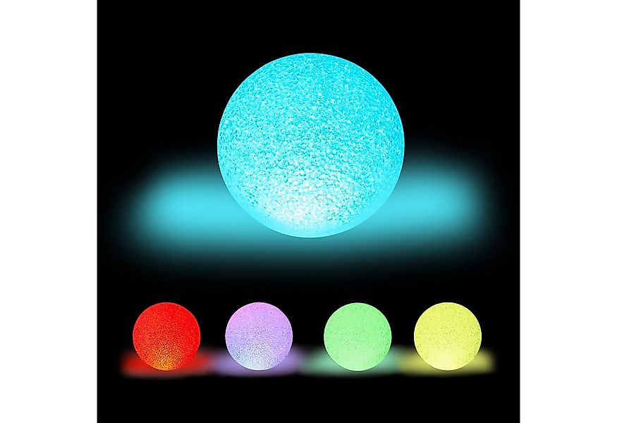 relaxdays LED Kugelleuchte 2 x LED Kugelleuchte mit Farbwechsel günstig online kaufen