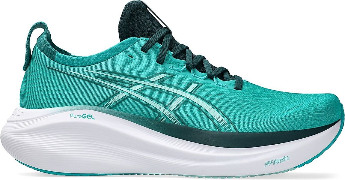 Asics GEL-NIMBUS 27 WAVE TEAL/SAXON GREEN Laufschuh günstig online kaufen