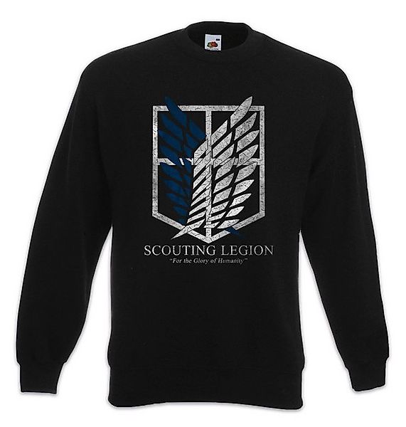 Urban Backwoods Sweatshirt Scouting Legion Sweatshirt Attack On Logo Symbol günstig online kaufen