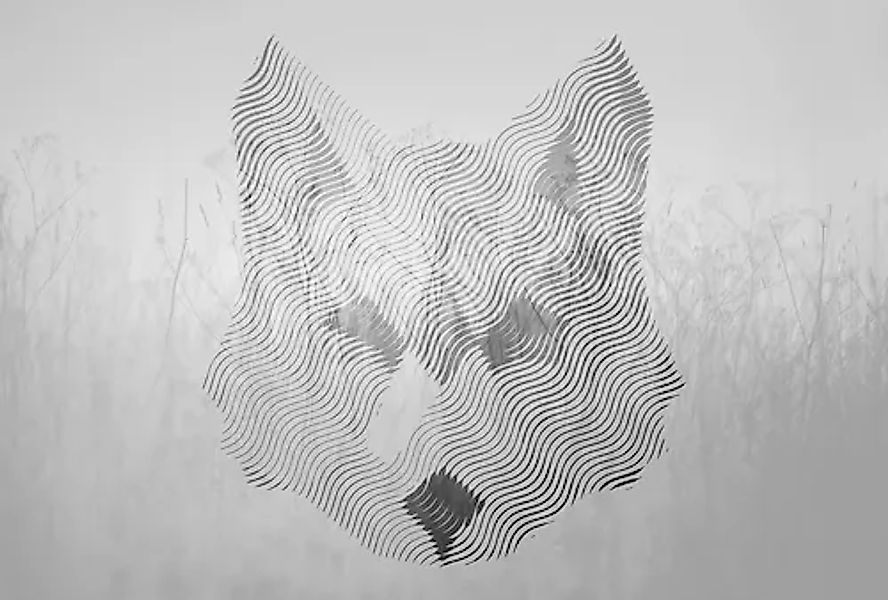 Architects Paper Fototapete »Atelier 47 Fox Graphic 2« abstrakt glatt Vlies günstig online kaufen