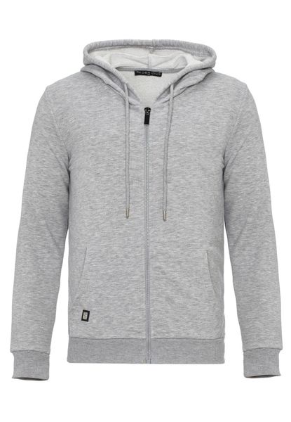 RedBridge Kapuzensweatjacke Premium Sweater mit Logopatch günstig online kaufen
