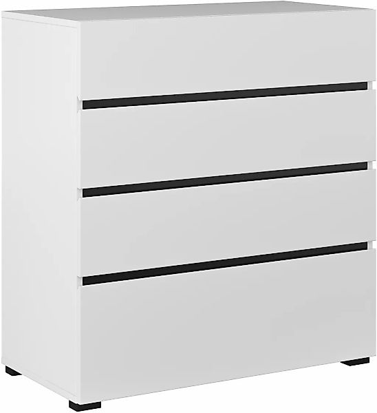 OTTO home Schubkastenkommode "Cross, moderne grifflose Kommode, 80x40x85cm günstig online kaufen