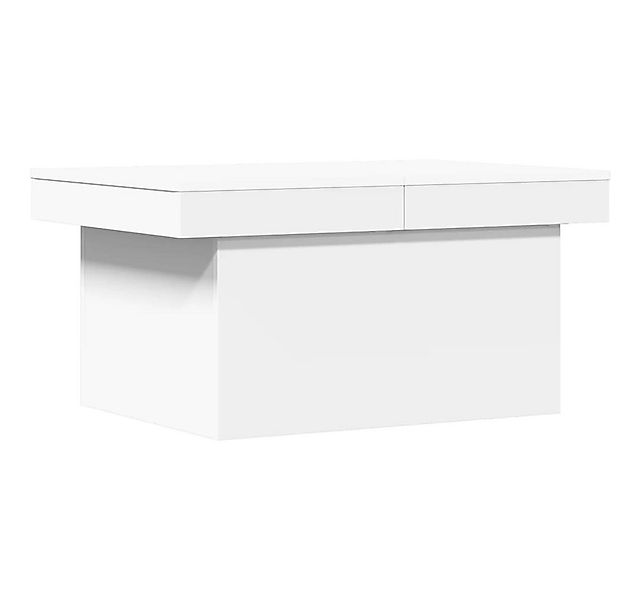 vidaXL Couchtisch Couchtisch Weiß 80x55x40 cm Holzwerkstoff (1-St) günstig online kaufen