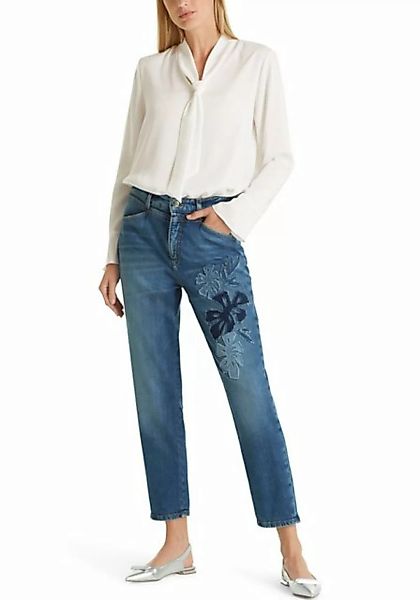 Marc Cain 7/8-Jeans "Pants Leo Jungle" Premium Damenmode "Rethink Together" günstig online kaufen