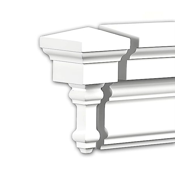 PROFHOME 482332 Stirnelement Fassaden Element Fassadenstuck, 5,4 cm x 5,4 c günstig online kaufen