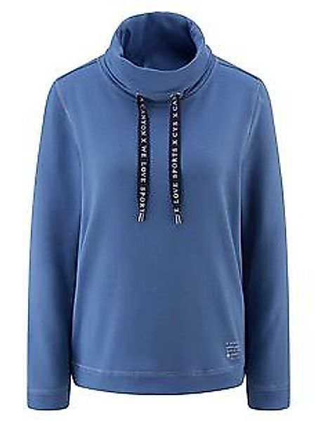 Rollkragen-Sweatshirt Canyon blau günstig online kaufen