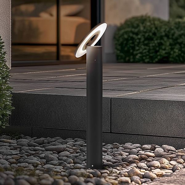 Arcchio LED-Wegeleuchte Tovio, anthrazit, Ø24cm günstig online kaufen