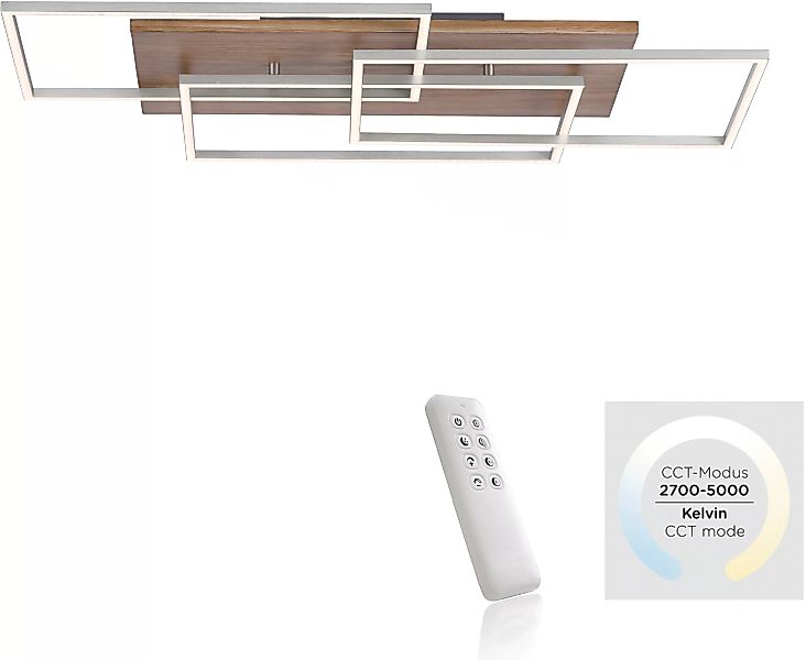Home affaire LED Deckenleuchte »Pommerby«, 3 flammig, Leuchtmittel LED-Modu günstig online kaufen