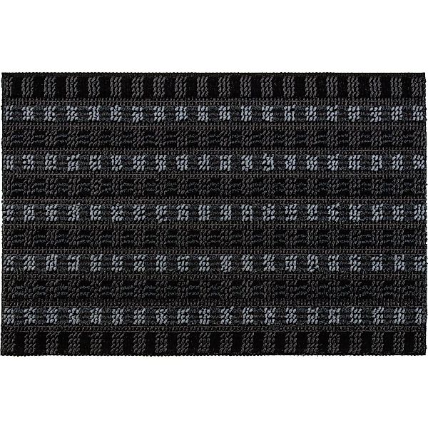 OBI Fußmatte Quadro Schwarz 40 cm x 60 cm günstig online kaufen