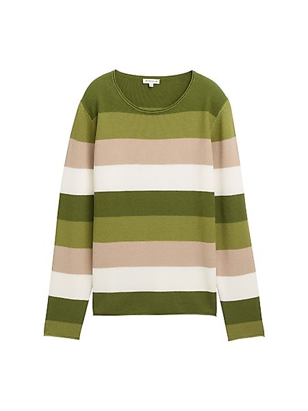 TOM TAILOR Denim Longpullover Knit structured günstig online kaufen