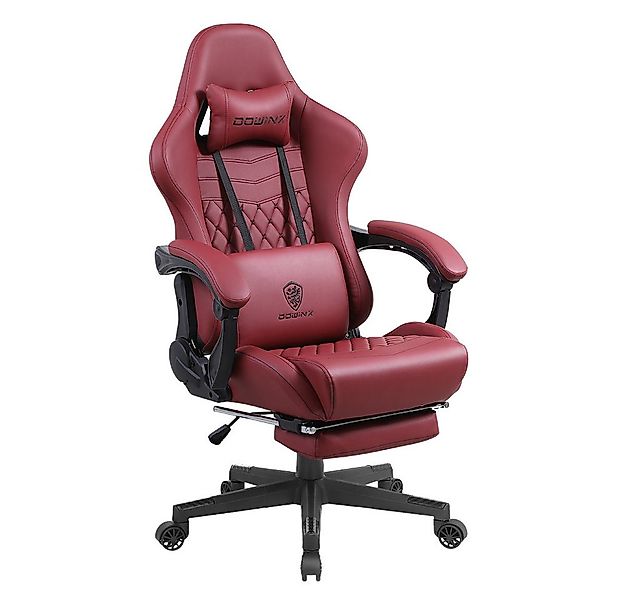 Dowinx Gaming-Stuhl Ergonomisches Design mit Massage Lendenwirbelstütze und günstig online kaufen