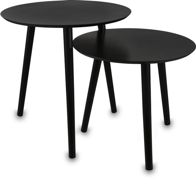 MIRRORS AND MORE Beistelltisch "Vilana" Set, 2 Stk. tlg. schlichte Farbgebu günstig online kaufen