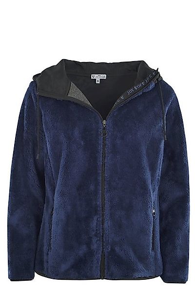 Hajo Plüschjacke Damen Teddyjacke mit Kapuze und Zipp günstig online kaufen