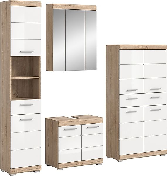 INOSIGN Badmöbel-Set »Siena, 4 teilig, bestehend aus:« Set, TOPSELLER!, 4 S günstig online kaufen