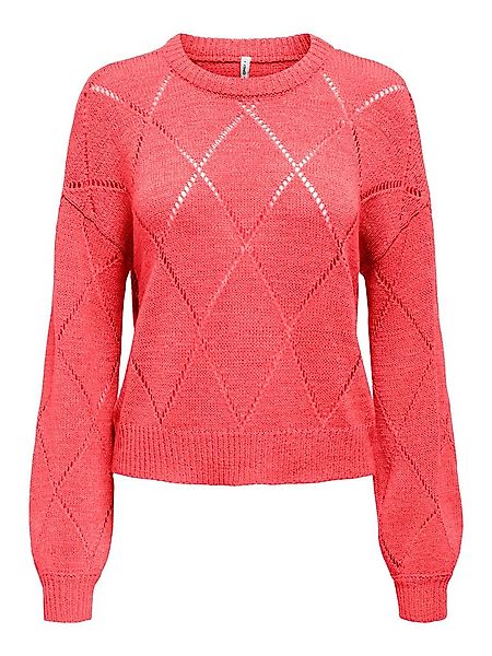 ONLY Strickpullover ONLGEENAS LS STRUCTURE O-NECK CC KNT günstig online kaufen