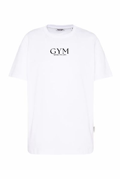 SENSES.THE LABEL Rundhalsshirt aus Baumwolle günstig online kaufen