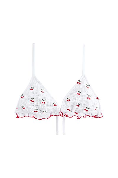 Next Triangel-Bikini-Top Gerafftes Triangel-Bikinioberteil (1-St) günstig online kaufen