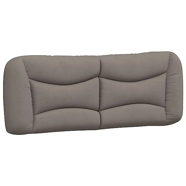 vidaXL Kopfteil-Kissen Hvar Taupe 140 cm Stoff 374580 günstig online kaufen