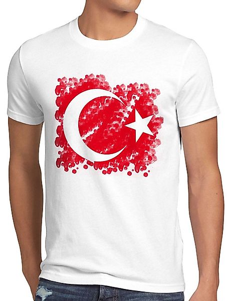 style3 T-Shirt Türkei Turkey Türkiye Flagge günstig online kaufen