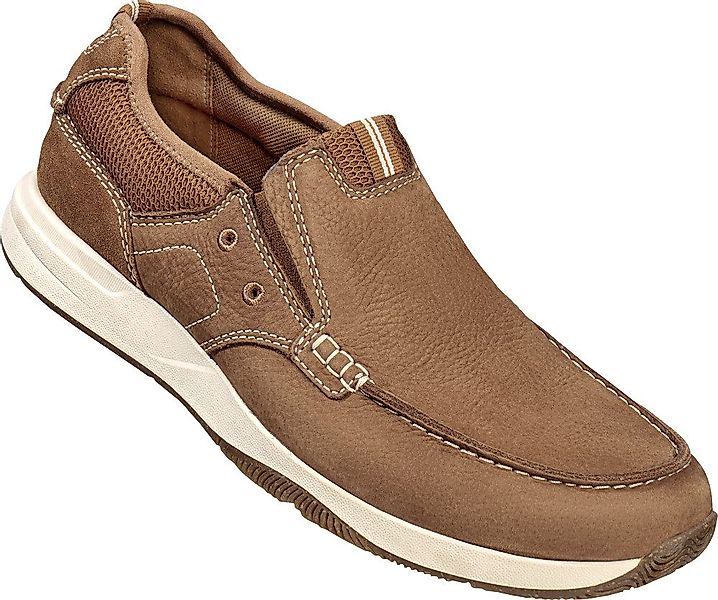 Clarks Slipper aus hochwertigem Nubuk-Büffelleder, mit günstig online kaufen