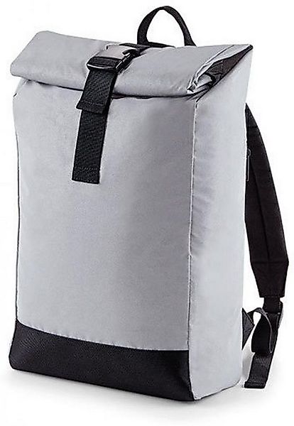 BagBase Freizeitrucksack Reflective Roll-Top Backpack 26 x 43 x 13 cm günstig online kaufen