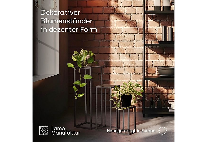 LAMO Manufaktur Blumenständer LAMO Manufaktur Blumenständer Anthrazit aus M günstig online kaufen